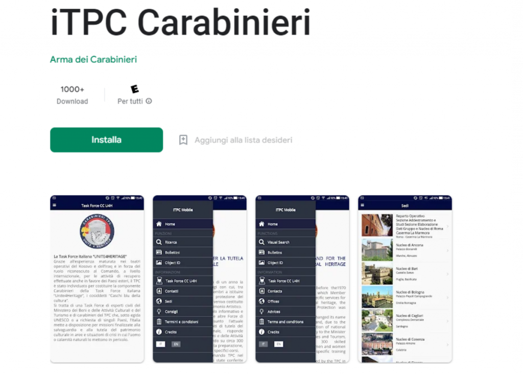 iTPC Carabinieri