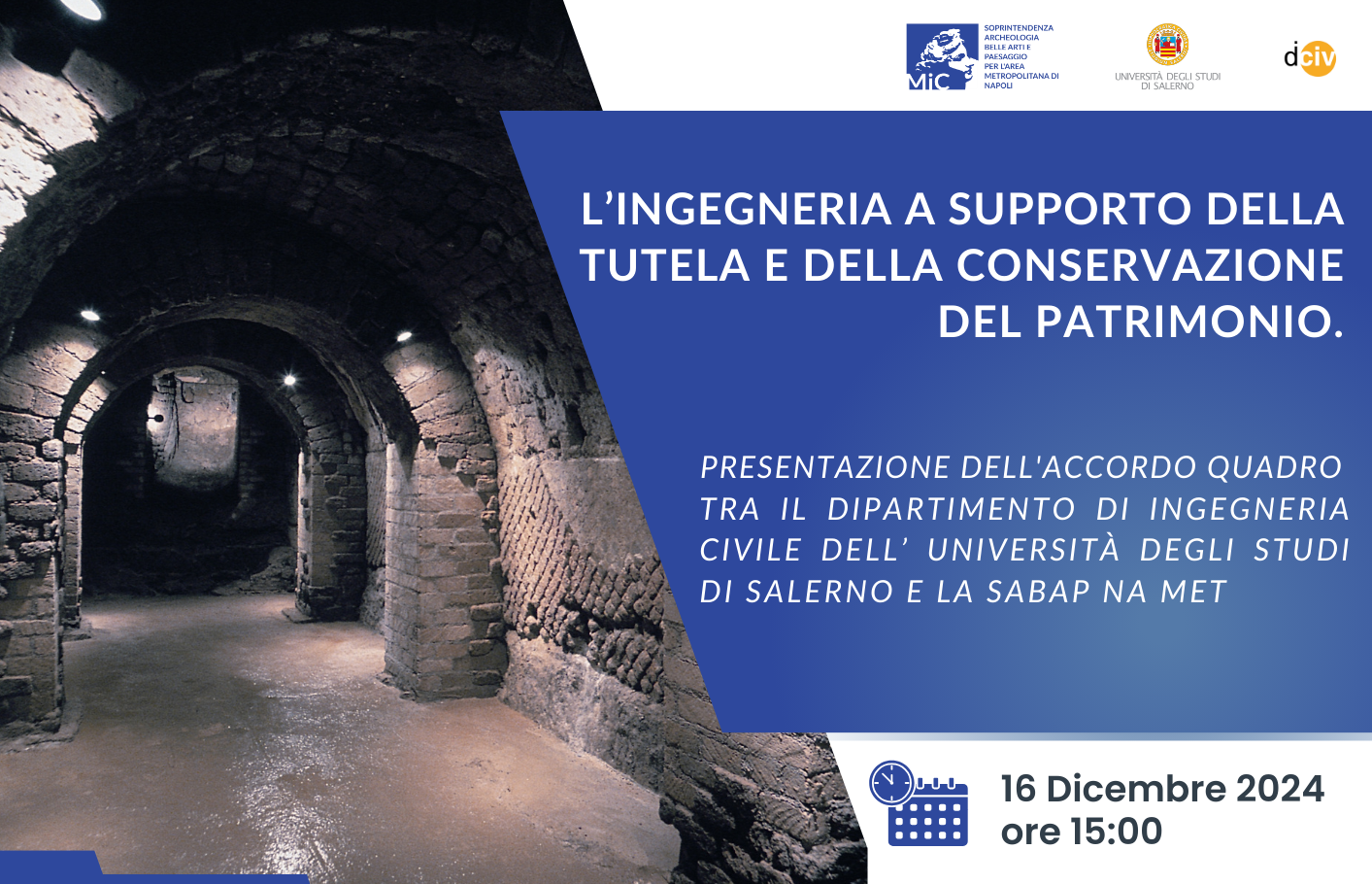 L’Ingegneria a supporto della tutela e della conservazione del patrimonio culturale: risultati e prospettive