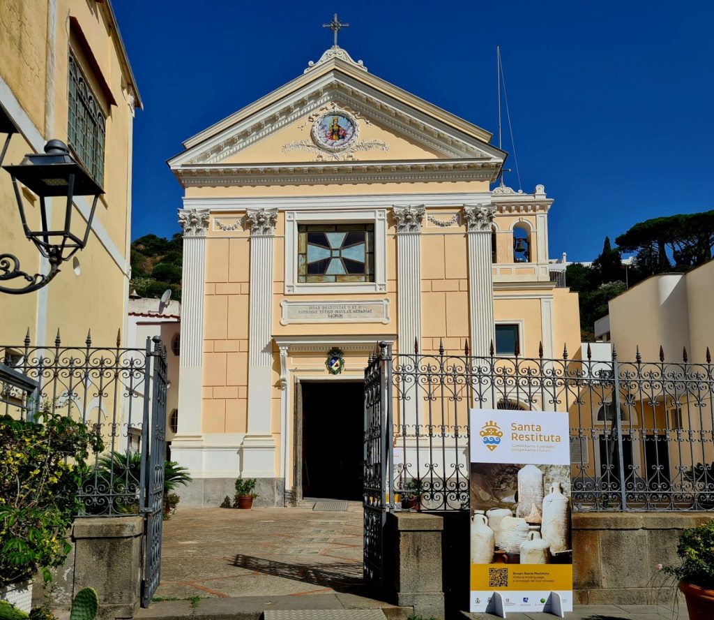ISCHIA (NA): SANTA RESTITUTA, UN PROGETTO DI RIQUALIFICAZIONE PER RESTITUIRE NUOVA VITA A UN PATRIMONIO STORICO, SIMBOLO DELL’IDENTITÀ CULTURALE DELL’ISOLA
