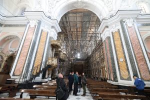 Giugliano in Campania, presentato il cantiere PNRR per la messa in sicurezza sismica della Chiesa dell’Annunziata