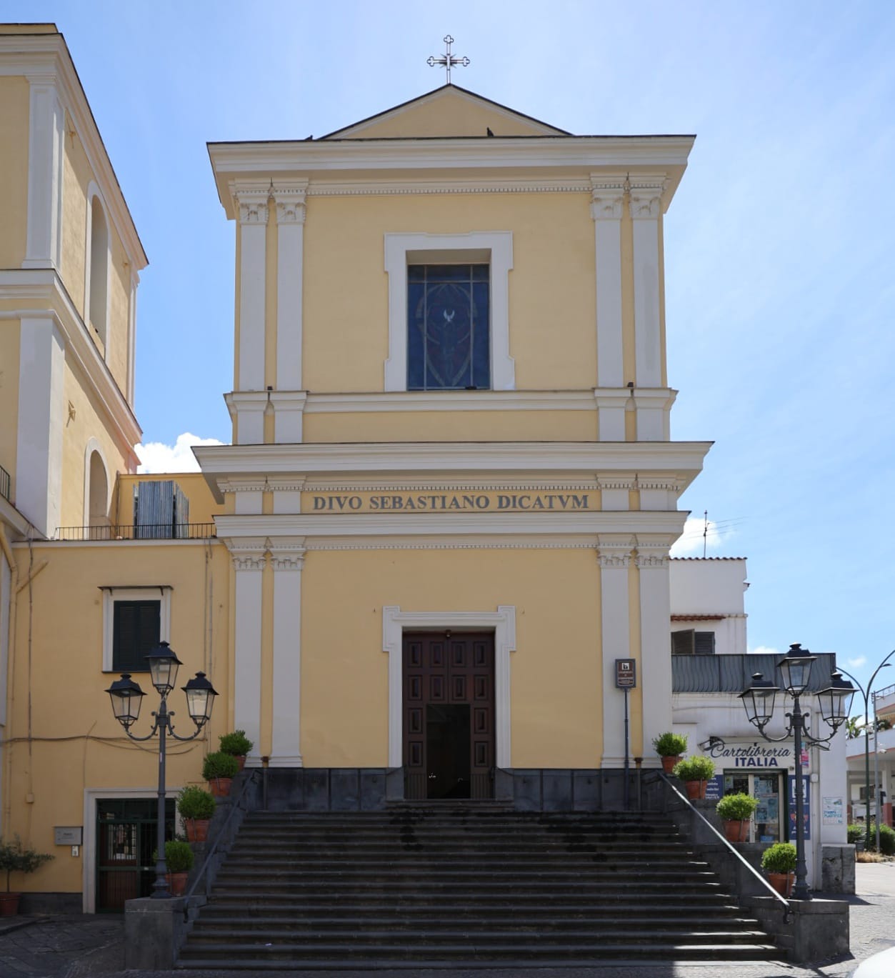 San Sebastiano al Vesuvio, consegnati i lavori di messa in sicurezza e restauro del campanile del Santuario di San Sebastiano Martire