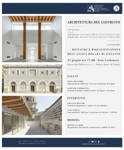 ARCHITETTURA NEL COSTRUITO