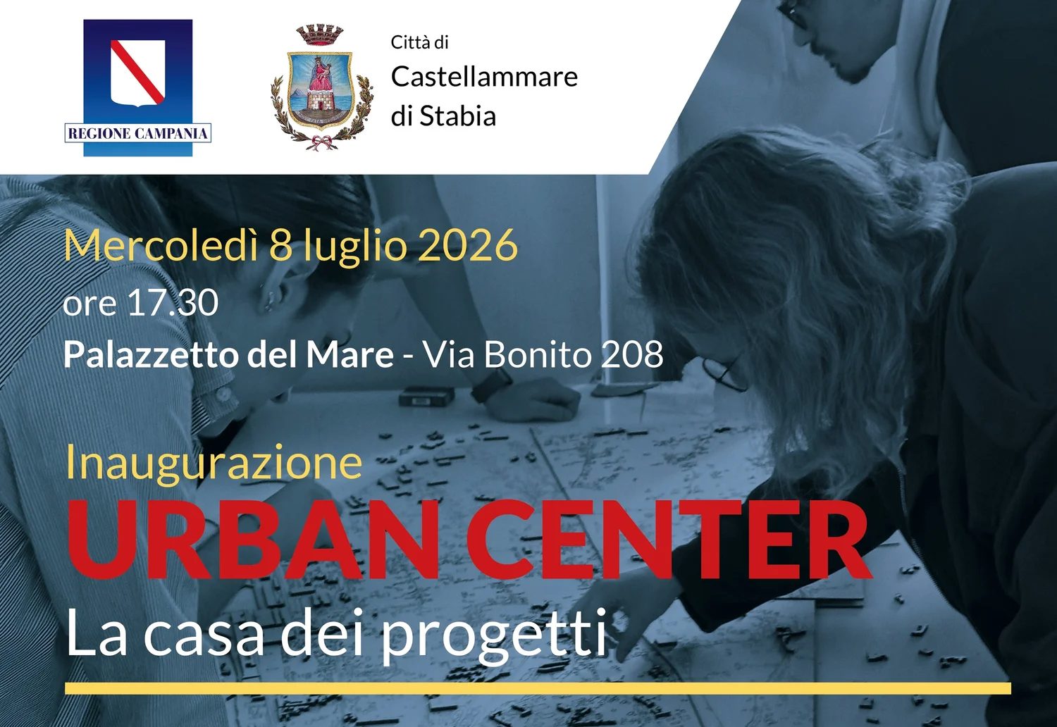 Urban Center, la Soprintendenza all’inaugurazione della “Casa dei Progetti” di Castellammare di Stabia