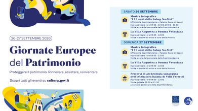 Giornate Europee del Patrimonio 2026: la Soprintendenza apre i suoi luoghi e propone nuovi percorsi tra tutela, conoscenza e partecipazione