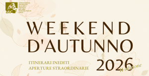 WEEKEND D’AUTUNNO TORNA CON LA SECONDA EDIZIONE